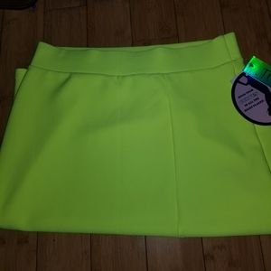 BNWT Neon Neoprene scuba pencil skirt sz 1X(16-18)